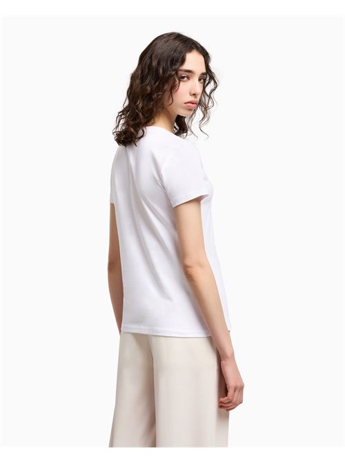 t-shirt woman white ARMANI EXCHANGE | XW000387AF10354/U0002